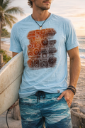 Vintage Camera Stripes Tee
