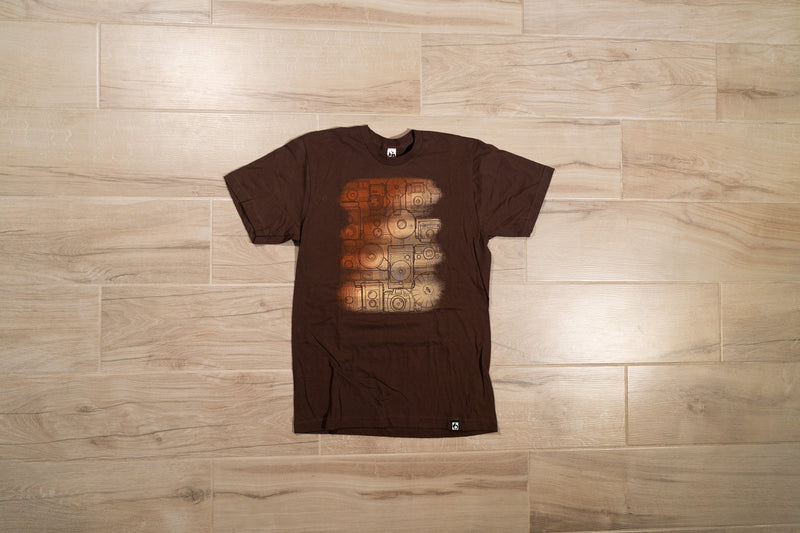 Vintage Camera Stripes Tee